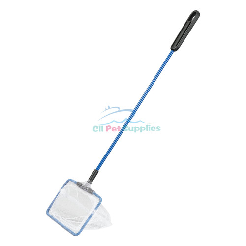 AQUANEAT Aquarium Fish Net, Small Fish Tank Cleaning Net, Food Wastes Skimmer