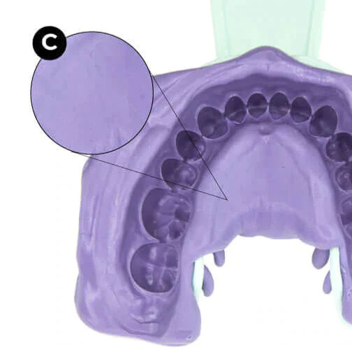 Instasmile guide to using impression kit image C