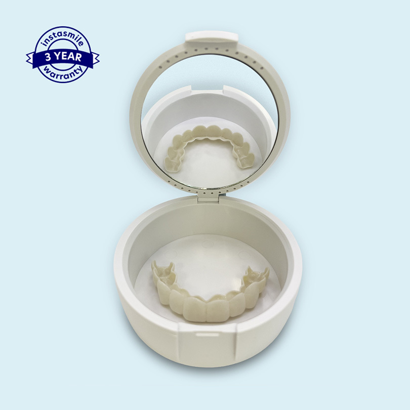 Clip on veneers - broken tooth repair