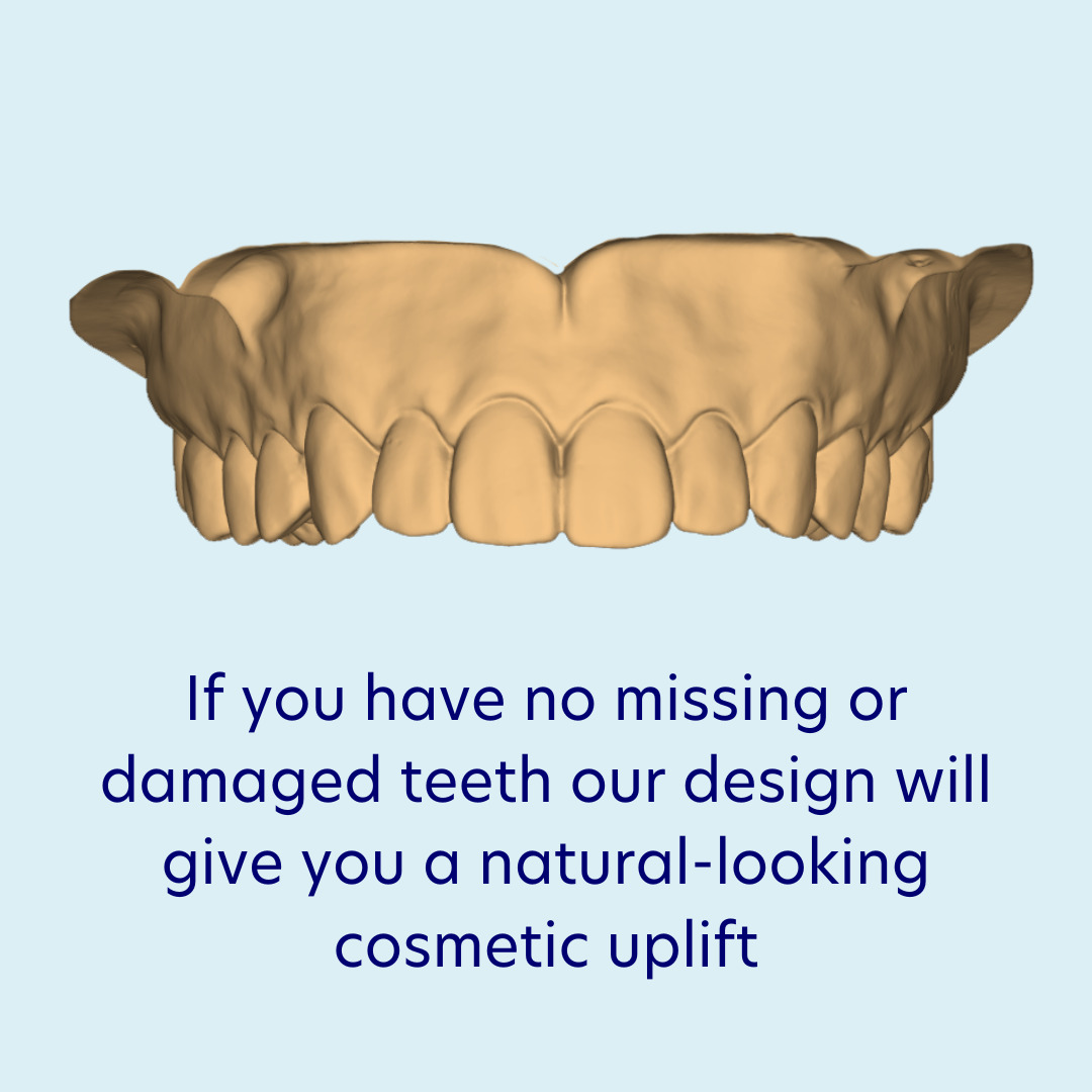 3D Scan of a person with no missing teeth