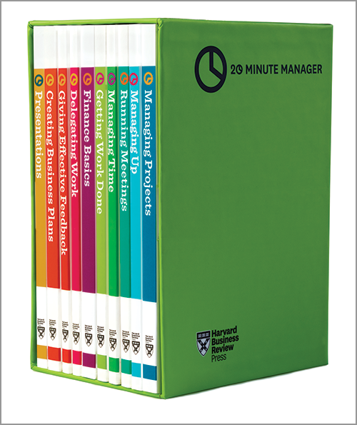 HBR 20-Minute Manager Boxed Set (10 Books) (HBR 20-Minute Manager