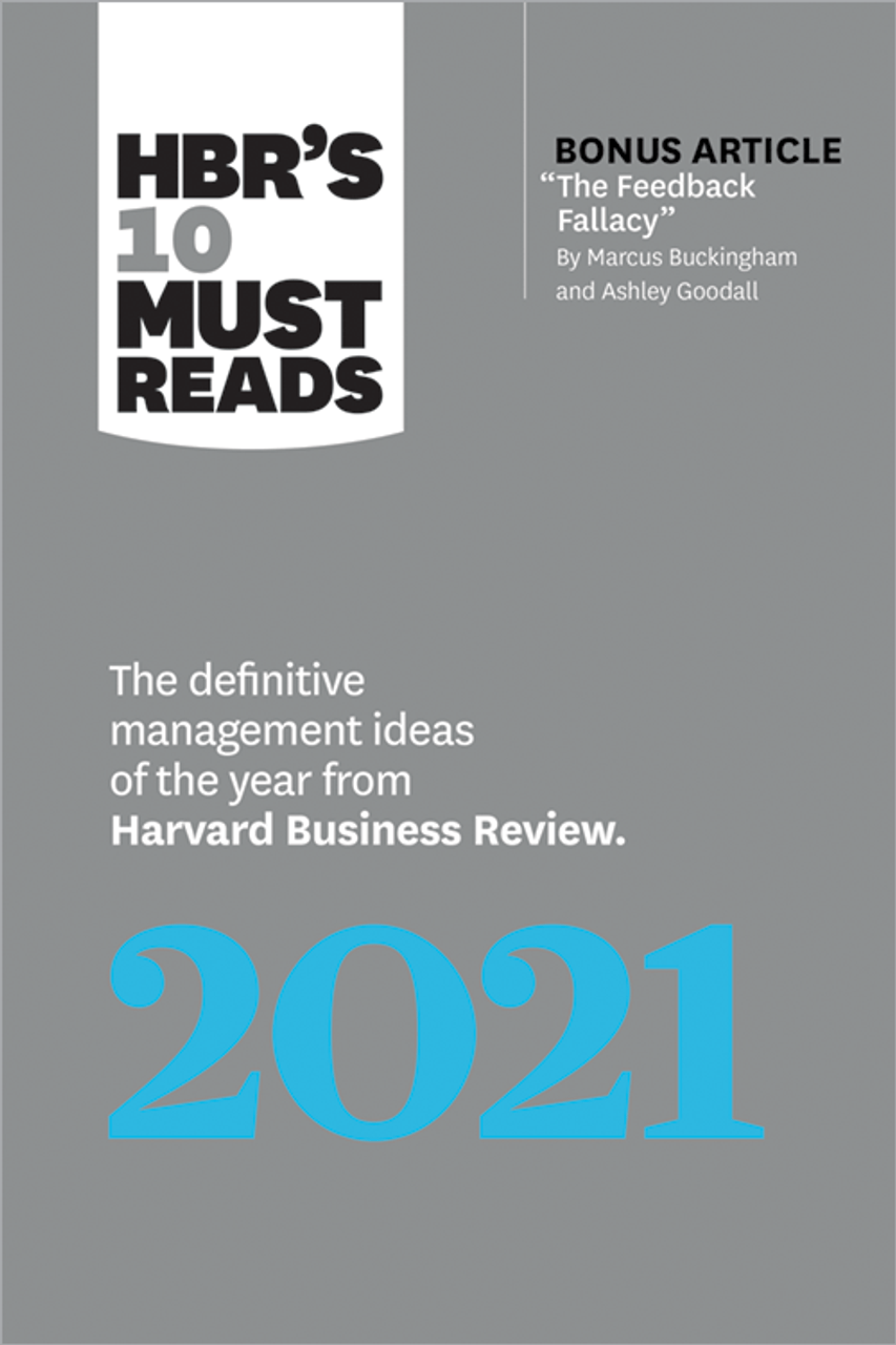 Harvard Business Review 12冊（2024年1〜12月） HBR's 10 Must Reads 2021: The Definitive Management Ideas of