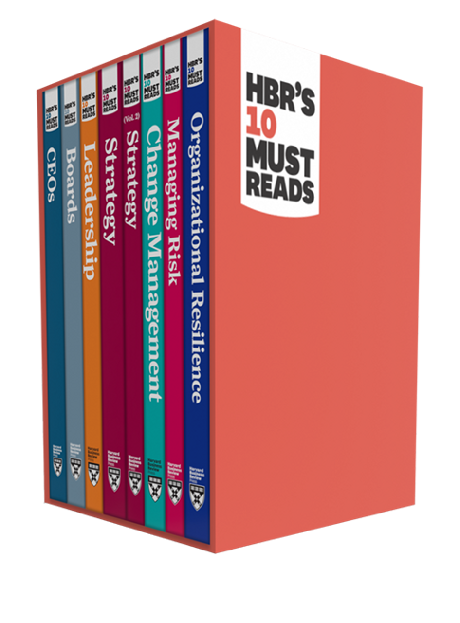 HBR's 10 Must Reads for Executives 8-Volume Collection