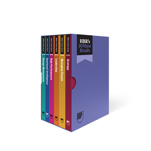 HBR's 10 Must Reads Boxed Set (Updated + Expanded, 6 Books)