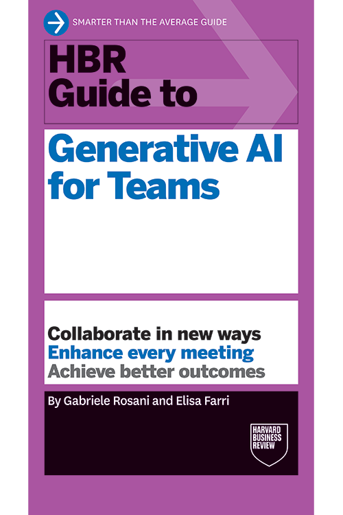 HBR Guide to Generative AI for Teams