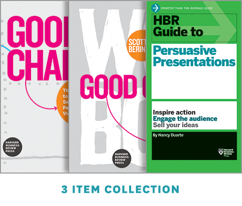 Good Charts for Persuasive Presentations Set: How to Use the Best