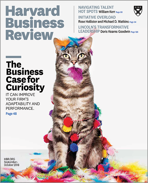 Harvard Business Review, September/October 2018