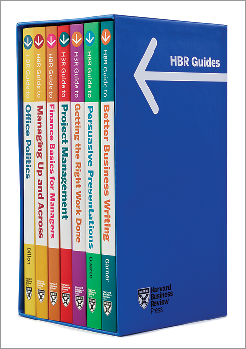 HBR Guides Boxed Set (7 Books)