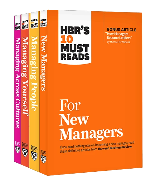 HBR's 10 Must Reads for New Managers Collection (4 Books)