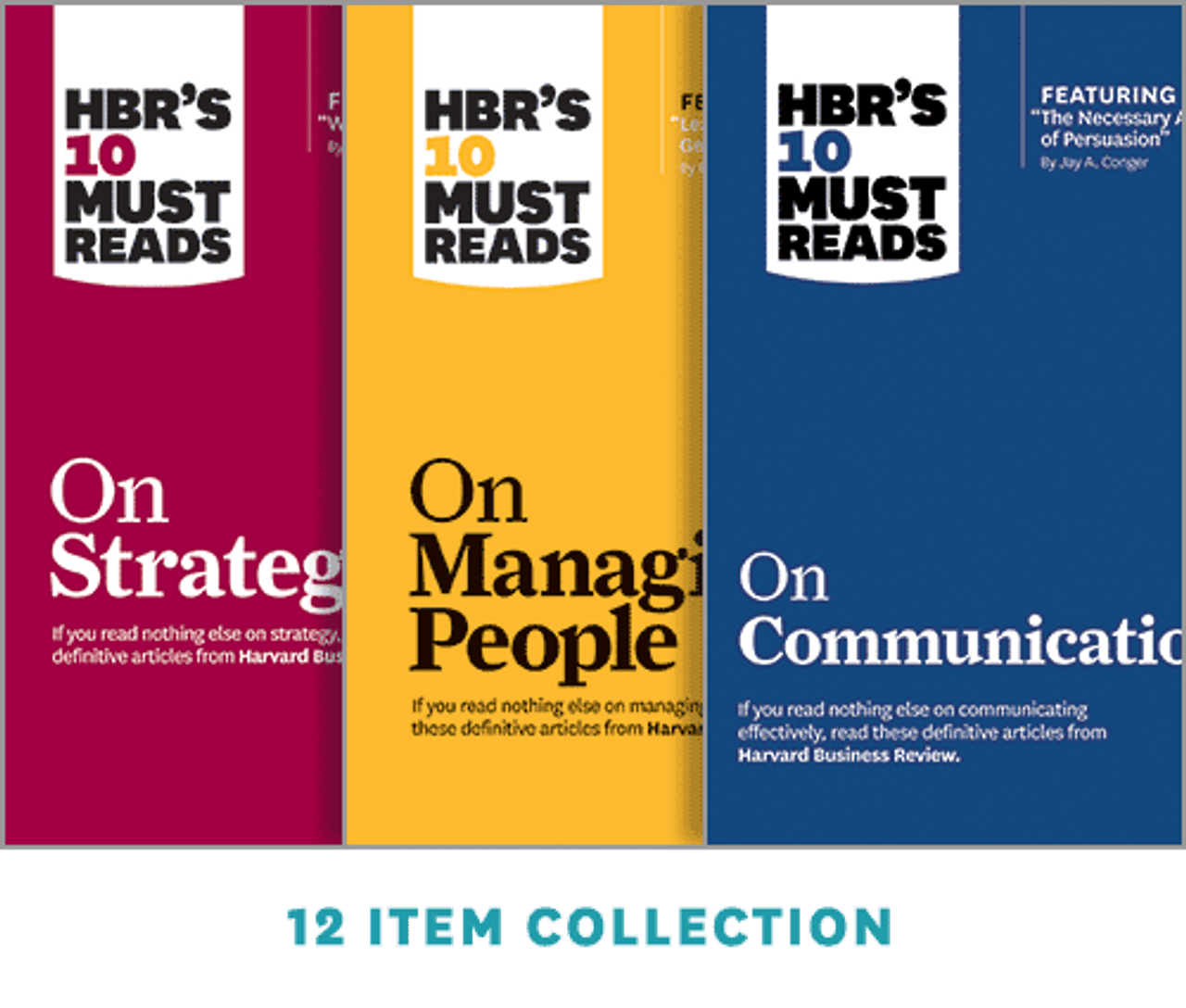 HBR's 10 Must Reads Collection (12 Ebooks)