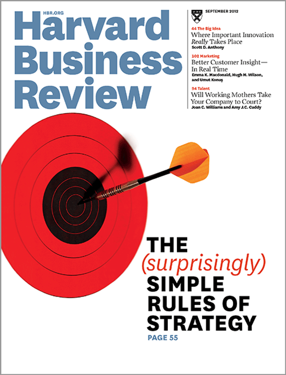 Harvard Business Review, September 2012 ^ BR1209