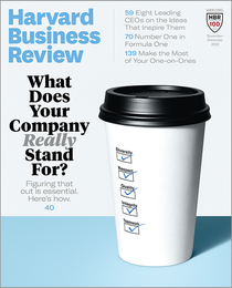 Harvard Business Review, November/December 2022 ^ BR2206