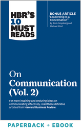 HBR's 10 Must Reads on Communication, Vol. 2 (Paperback + Ebook) ^ 1118BN