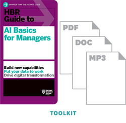 HBR Guide to AI Basics for Managers Toolkit ^ 10676