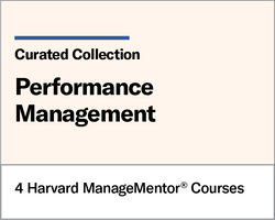 Performance Management: A Harvard ManageMentor Curated Collection ^ 567805