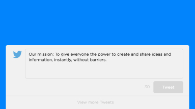 Why Twitter's Mission Statement Matters ^ H01PBE
