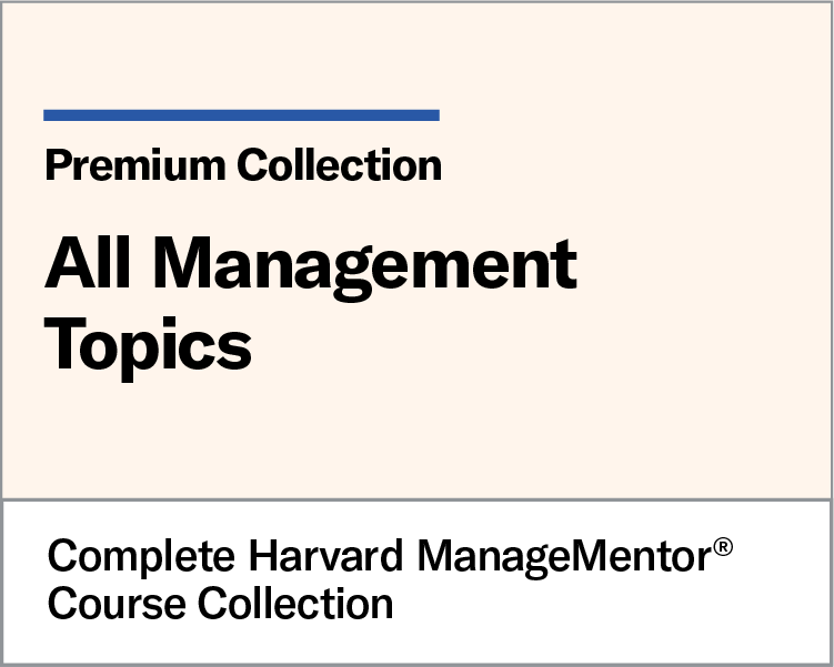 Harvard ManageMentor Premium Collection ^ 5678