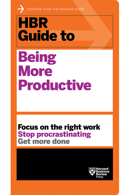 HBR Guide to Being More Productive ^ 10138