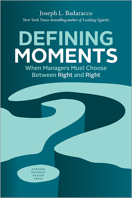 Defining Moments: When Managers Must Choose between Right and Right ^ 10085