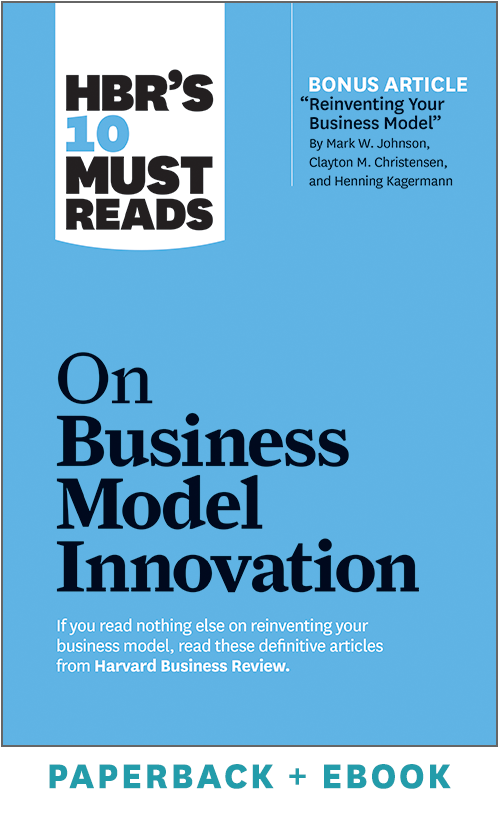 HBR's 10 Must Reads on Business Model Innovation (Paperback + Ebook) ^ 1088BN