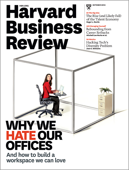 Harvard Business Review, October 2014
