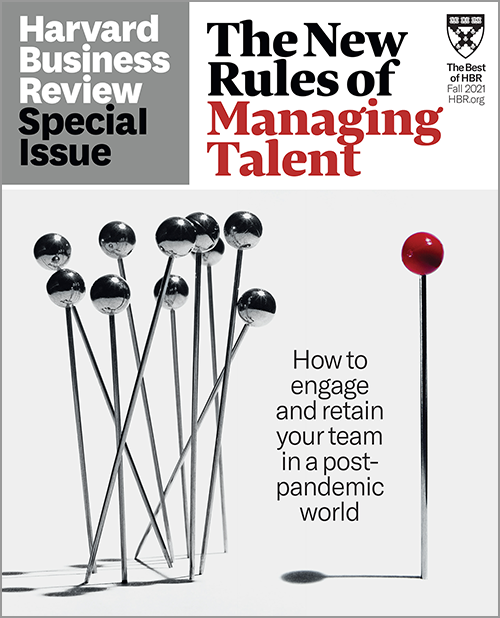 The New Rules of Managing Talent (HBR Special Issue) ^ SPFA21