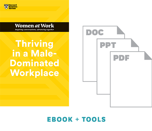 Thriving in a Male-Dominated Workplace: Women at Work Discussion Group Toolkit ^ 10656