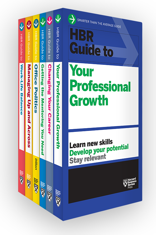 HBR Guides to Managing Your Career Collection (6 Books)