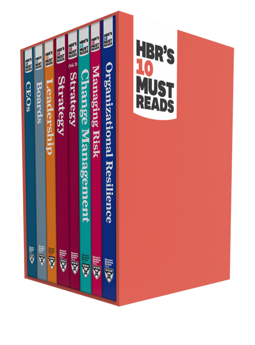 HBR's 10 Must Reads for Executives 8-Volume Collection