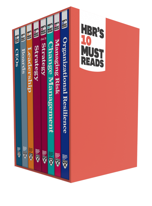HBR's 10 Must Reads for Executives 8-Volume Collection