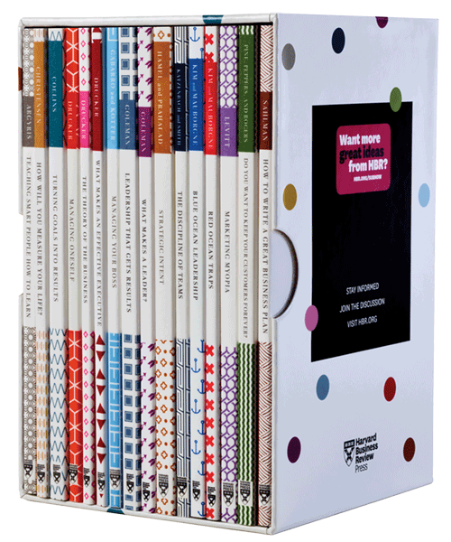 HBR Classics Boxed Set (16 Books)