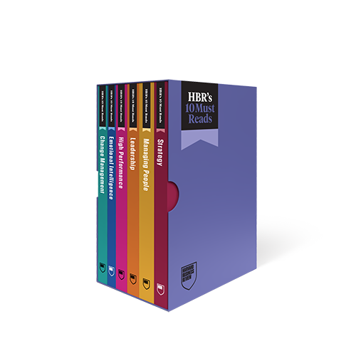 HBR's 10 Must Reads Boxed Set (Updated + Expanded, 6 Books)