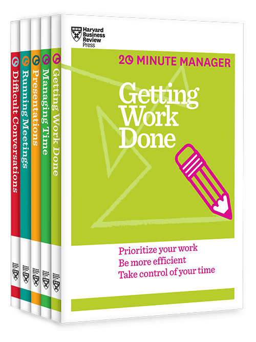 The HBR Essential 20-Minute Manager Collection (5 Books) (HBR 20