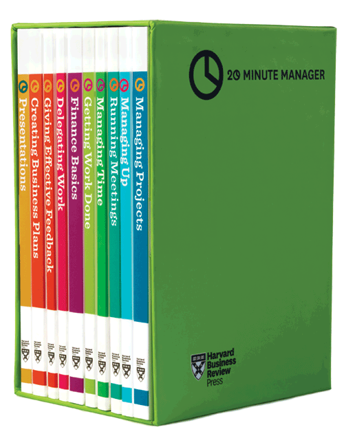 HBR 20-Minute Manager Boxed Set (10 Books) (HBR 20-Minute Manager