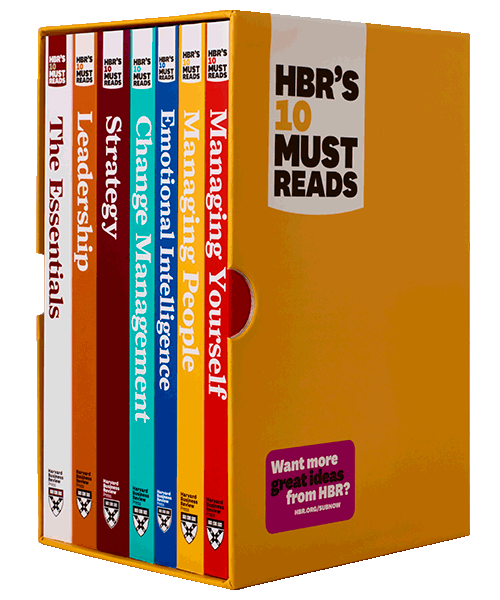 HBR's 10 Must Reads Boxed Set with Bonus Emotional Intelligence (7