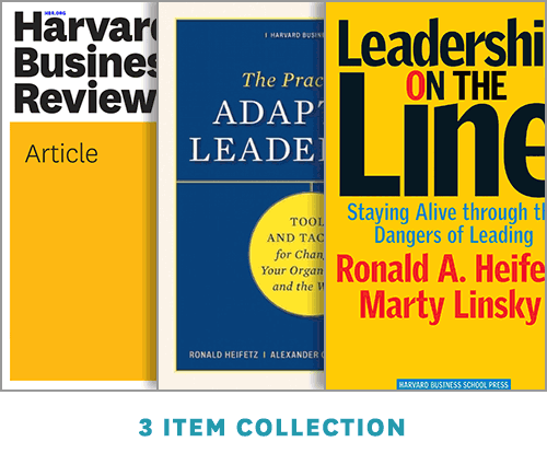 Adaptive Leadership: The Heifetz Collection (3 Items)