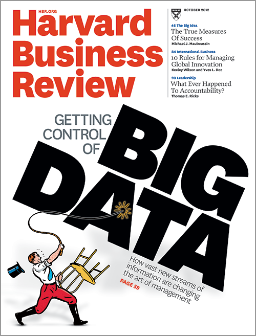 Harvard Business Review, October 2012