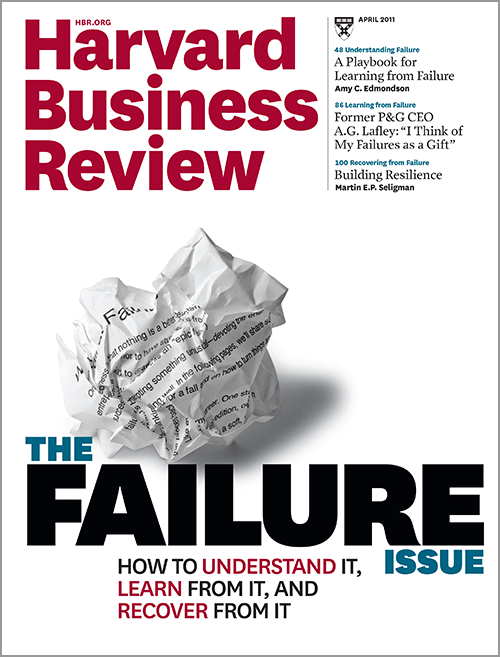 Harvard Business Review, April 2011