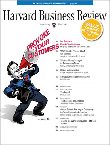Harvard Business Review, March 2009