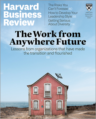Harvard Business Review, November/December 2020