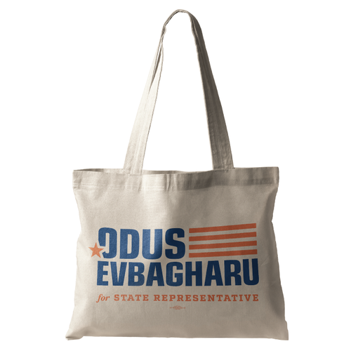 Odus Evbagharu (Natural Canvas Tote)