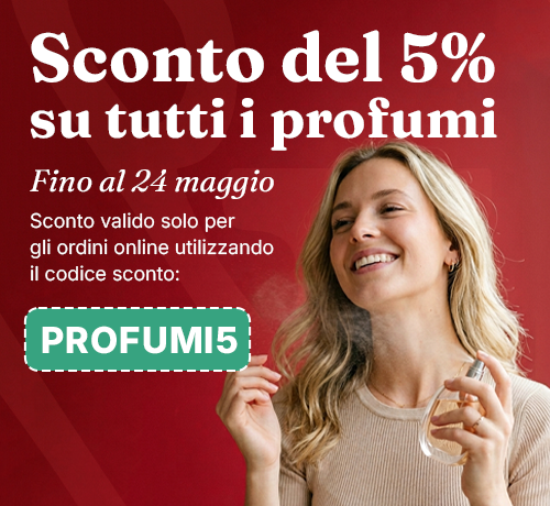 Profumi sconto del 5%