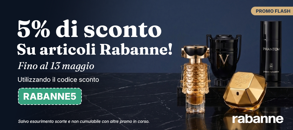 5% di sconto su Rabanne