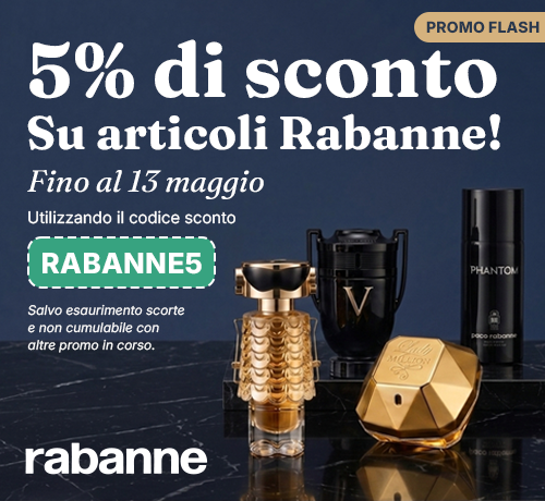 5% di sconto su Rabanne