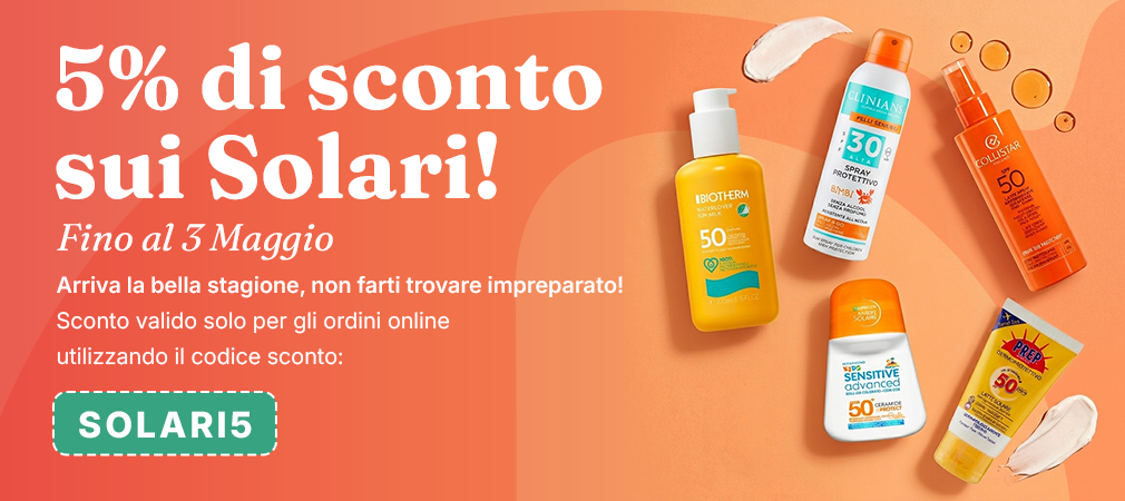 Sconto sui solari