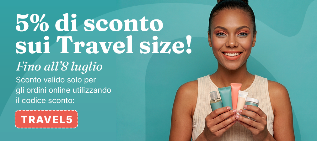 Travel size in sconto