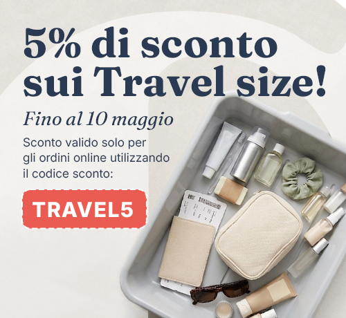Sconto sui Travel Size
