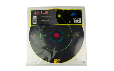 PROSHOT 12" MULTI CLR BULLSEYE 5PK