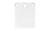 B/C 6" 3/8" STEEL TRGT SQUARE PLATE