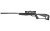 CROSMAN FIRE .177 CAL BLACK W/SCOPE